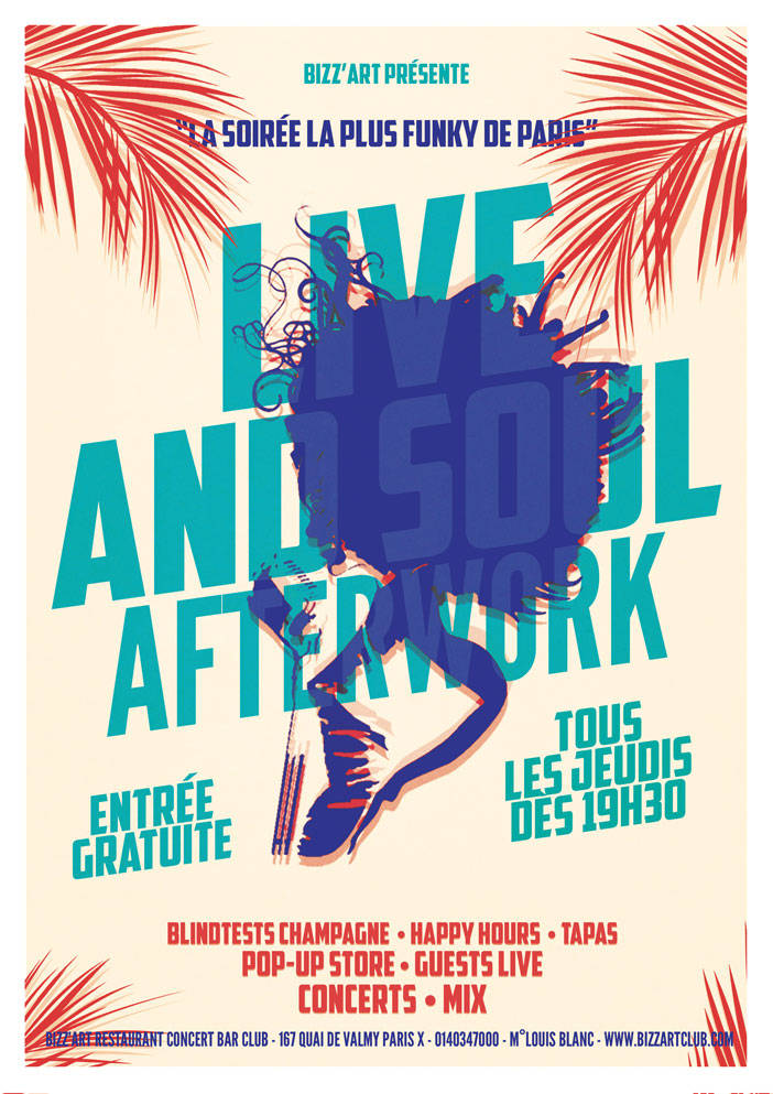 Live and Soul Afterwork Bizz'Art Paris