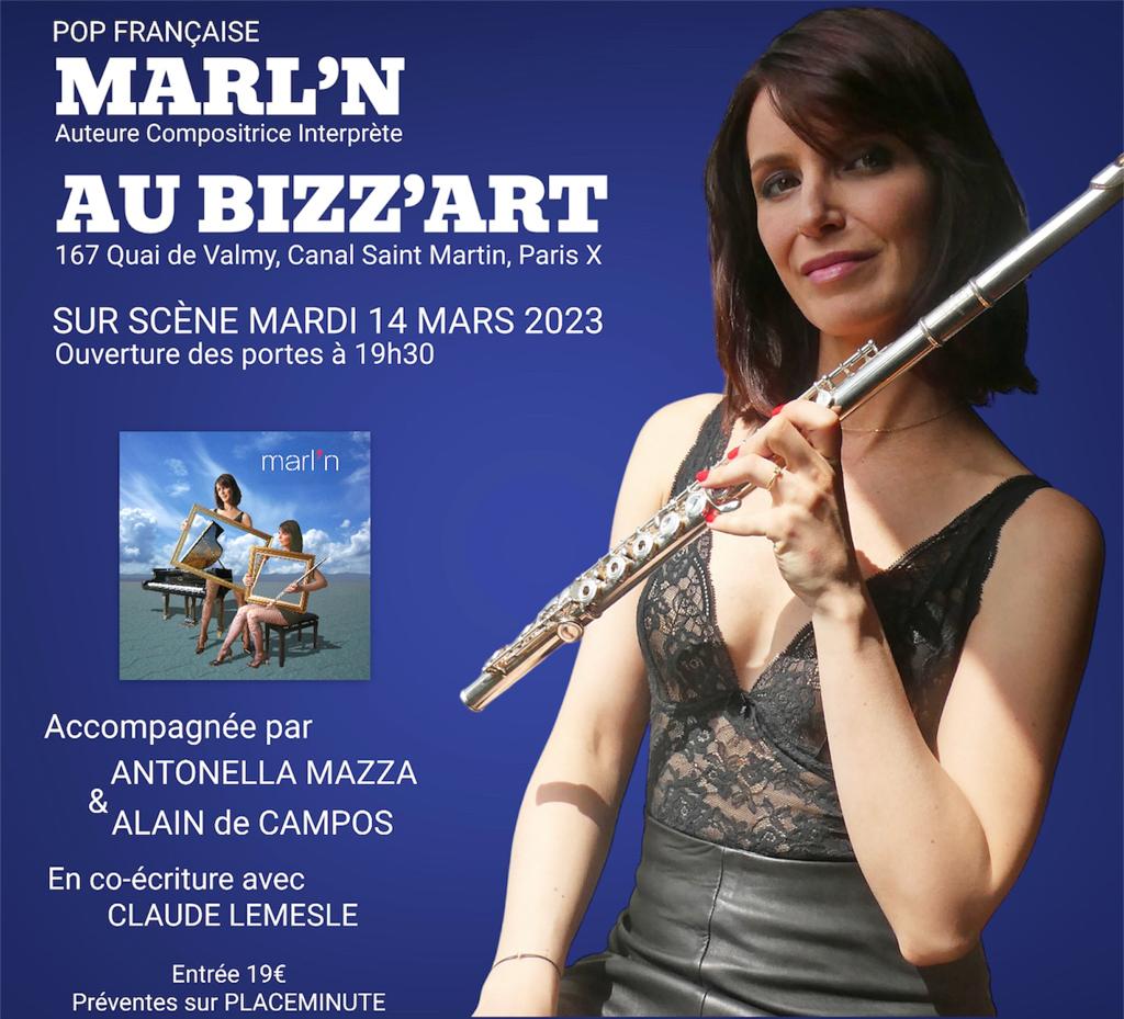 MARL'N @BIZZ'ART PARIS