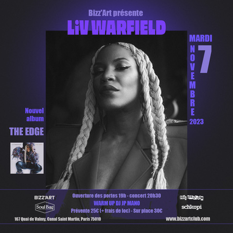 LiV WARFIELD @BIZZ'ART PARIS