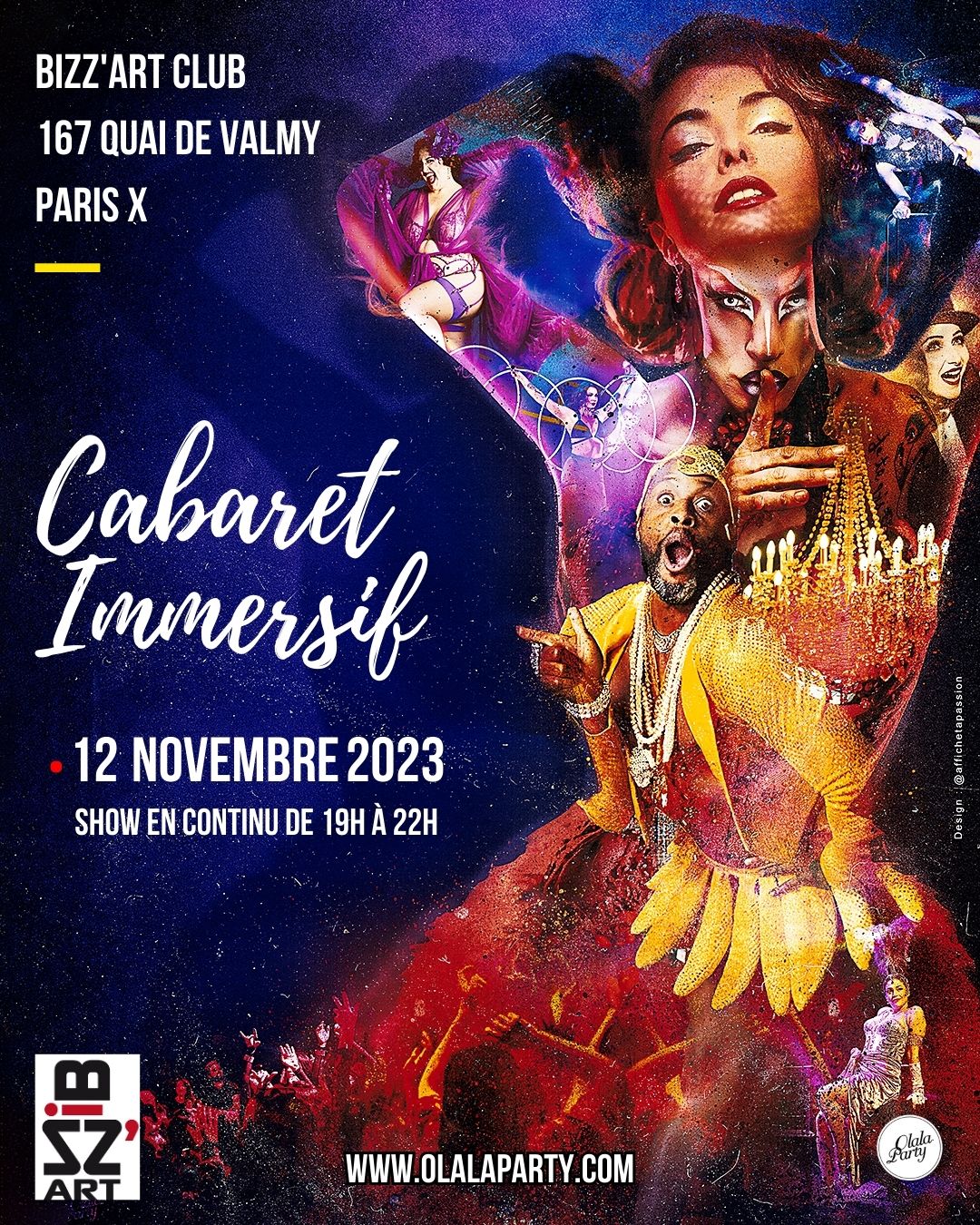 CABARET IMMERSIF OLALA AU BIZZ'ART PARIS