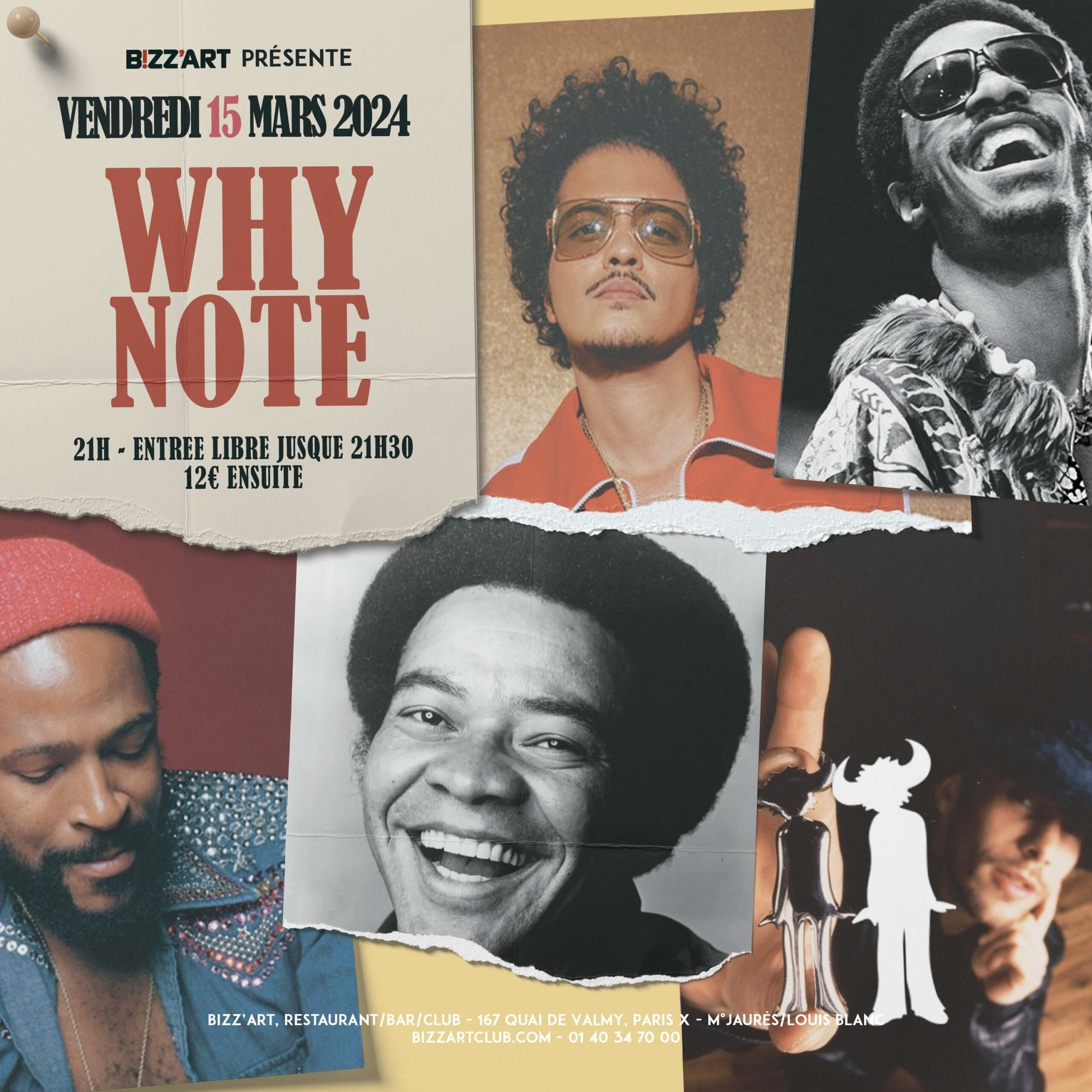 WHY NOTE LIVE @BIZZ'ART PARIS