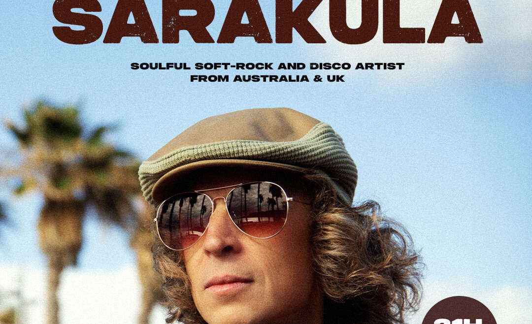 JOEL SARAKULA Soulful Soft-rock and Disco Artist hailing from Australia (via UK)